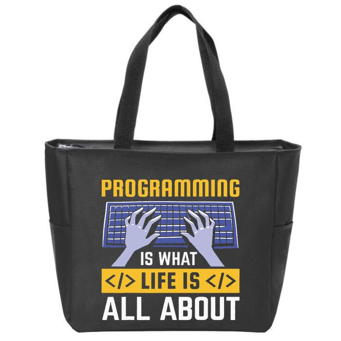 Ai Researcher Zip Tote Bag