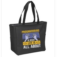 Ai Researcher Zip Tote Bag