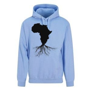 Africa Roots African Expat Pan African Continent Map Unisex Surf Hoodie