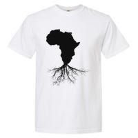 Africa Roots African Expat Pan African Continent Map Garment-Dyed Heavyweight T-Shirt