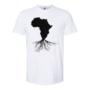 Africa Roots African Expat Pan African Continent Map Softstyle CVC T-Shirt