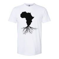 Africa Roots African Expat Pan African Continent Map Softstyle CVC T-Shirt