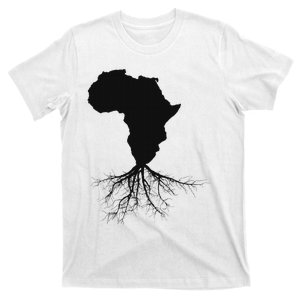 Africa Roots African Expat Pan African Continent Map T-Shirt