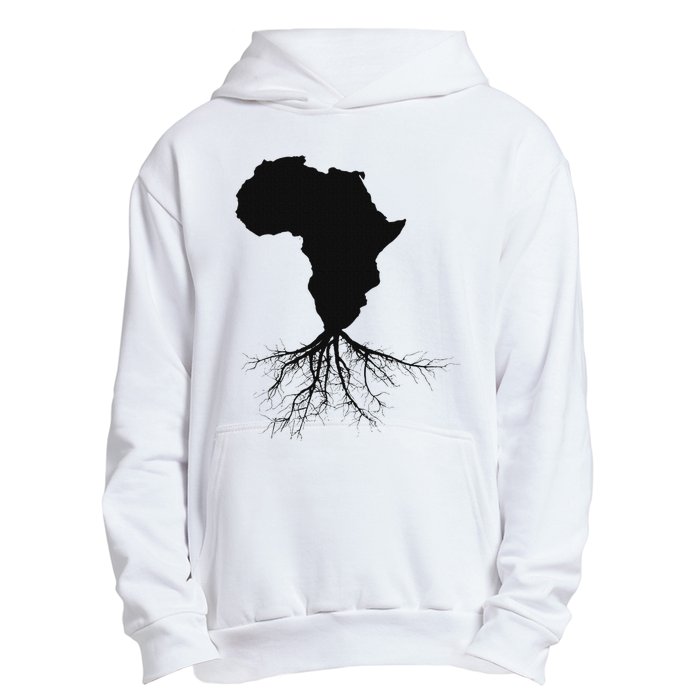 Africa Roots African Expat Pan African Continent Map Urban Pullover Hoodie