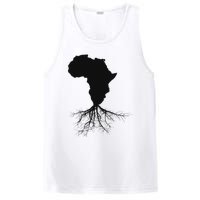 Africa Roots African Expat Pan African Continent Map PosiCharge Competitor Tank