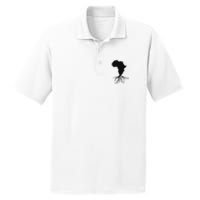 Africa Roots African Expat Pan African Continent Map PosiCharge RacerMesh Polo