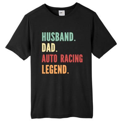 Auto Racing Athlete Dad Husband Father Gift Tall Fusion ChromaSoft Performance T-Shirt