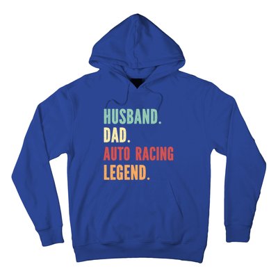 Auto Racing Athlete Dad Husband Father Gift Hoodie