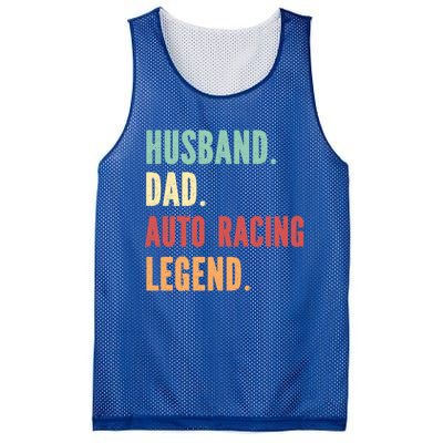 Auto Racing Athlete Dad Husband Father Gift Mesh Reversible Basketball Jersey Tank