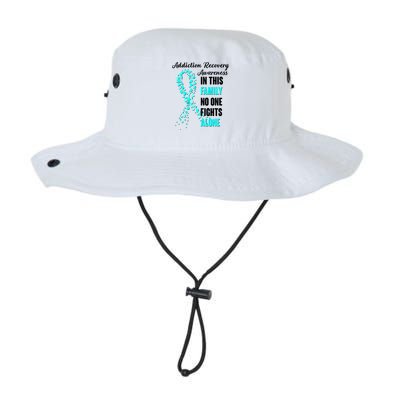 Addiction Recovery Awareness In This Family No One Fight Alone Bucket Hat