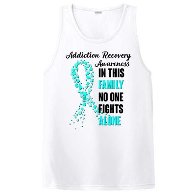 Addiction Recovery Awareness In This Family No One Fight Alone PosiCharge Competitor Tank