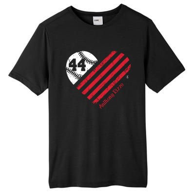 Anthony Rizzo Baseball Flag Heart Great Gift Meaningful Gift Tall Fusion ChromaSoft Performance T-Shirt