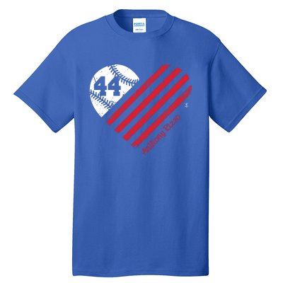 Anthony Rizzo Baseball Flag Heart Great Gift Meaningful Gift Tall T-Shirt