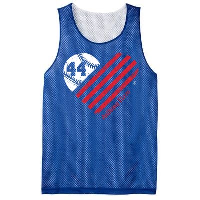 Anthony Rizzo Baseball Flag Heart Great Gift Meaningful Gift Mesh Reversible Basketball Jersey Tank