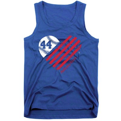 Anthony Rizzo Baseball Flag Heart Great Gift Meaningful Gift Tank Top