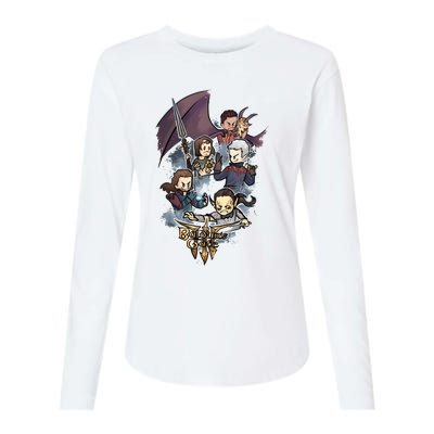 Astarion Rogue BaldurS Gate 3 Gamer Game Lover Womens Cotton Relaxed Long Sleeve T-Shirt