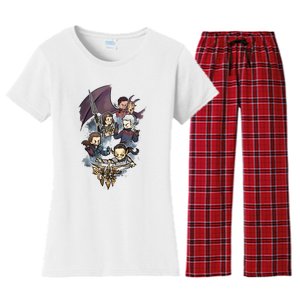 Astarion Rogue BaldurS Gate 3 Gamer Game Lover Women's Flannel Pajama Set