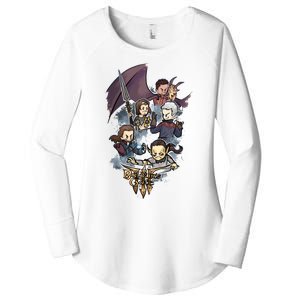 Astarion Rogue BaldurS Gate 3 Gamer Game Lover Women's Perfect Tri Tunic Long Sleeve Shirt