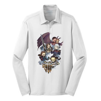 Astarion Rogue BaldurS Gate 3 Gamer Game Lover Silk Touch Performance Long Sleeve Polo