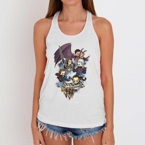 Astarion Rogue BaldurS Gate 3 Gamer Game Lover Women's Knotted Racerback Tank