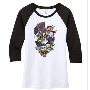 Astarion Rogue BaldurS Gate 3 Gamer Game Lover Women's Tri-Blend 3/4-Sleeve Raglan Shirt