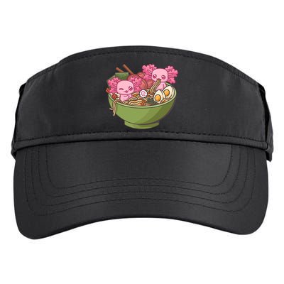 Axolotl Ramen Bowl Kawaii Anime  Adult Drive Performance Visor