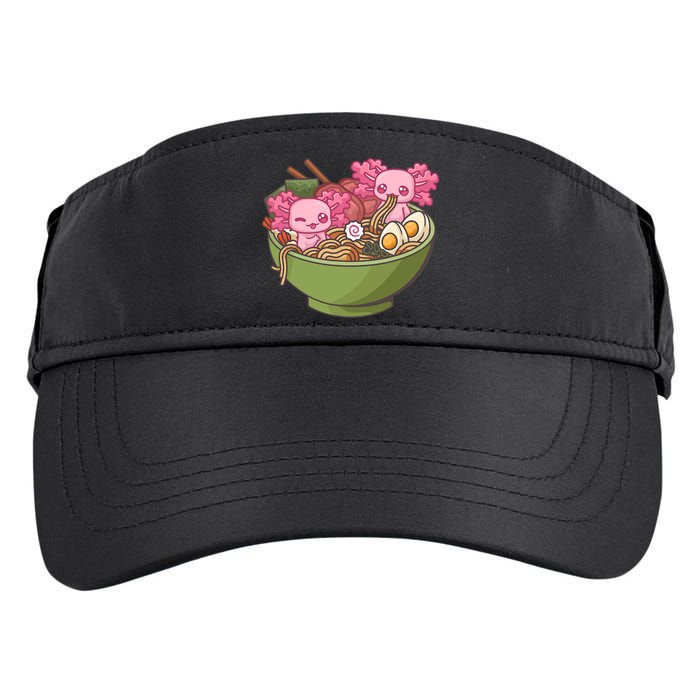 Axolotl Ramen Bowl Kawaii Anime  Adult Drive Performance Visor