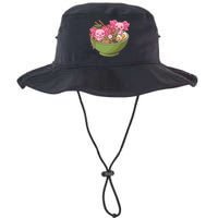 Axolotl Ramen Bowl Kawaii Anime  Bucket Hat