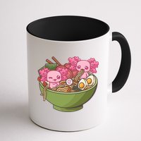 Axolotl Ramen Bowl Kawaii Anime  Mug