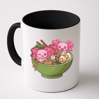 Axolotl Ramen Bowl Kawaii Anime  Mug