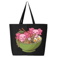 Axolotl Ramen Bowl Kawaii Anime  25L Jumbo Tote