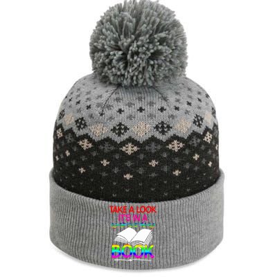 Avid Readers Bookworms Take A Look Its In A Book Lovers Gift The Baniff Cuffed Pom Beanie