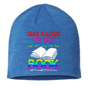 Avid Readers Bookworms Take A Look Its In A Book Lovers Gift Sustainable Beanie