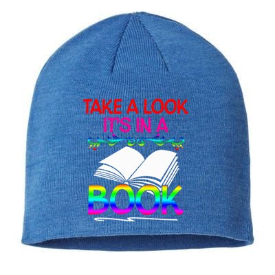 Avid Readers Bookworms Take A Look Its In A Book Lovers Gift Sustainable Beanie