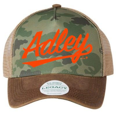 Adley Rutschman Baltimore Text Baltimore Baseball Legacy Tie Dye Trucker Hat