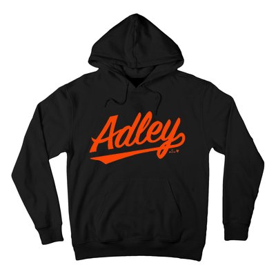 Adley Rutschman Baltimore Text Baltimore Baseball Hoodie