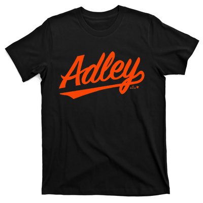 Adley Rutschman Baltimore Text Baltimore Baseball T-Shirt