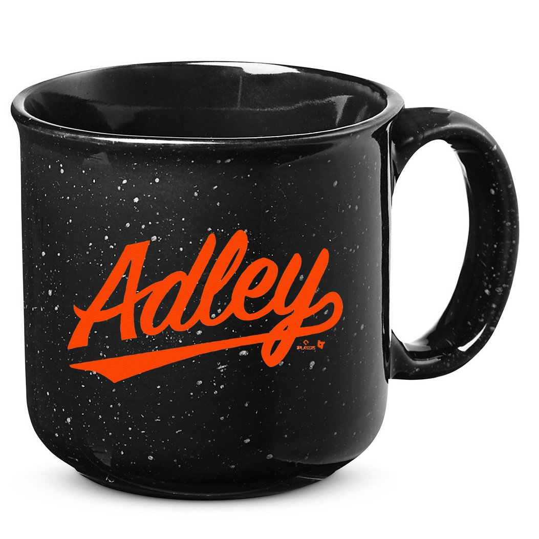 Adley Rutschman Baltimore Text Baltimore Baseball 15oz Campfire Ceramic Mug