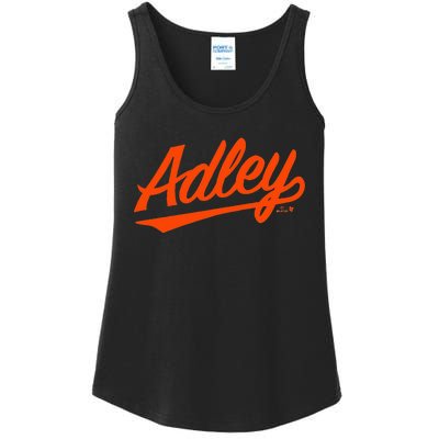 Adley Rutschman Baltimore Text Baltimore Baseball Ladies Essential Tank