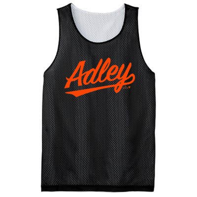 Adley Rutschman Baltimore Text Baltimore Baseball Mesh Reversible Basketball Jersey Tank