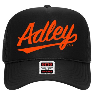 Adley Rutschman Baltimore Text Baltimore Baseball Trucker Hat