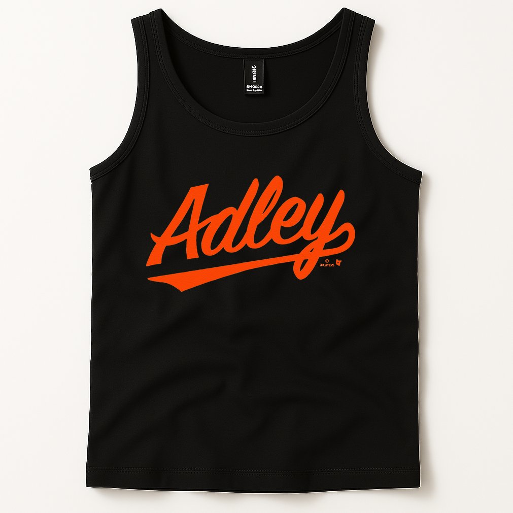 Adley Rutschman Baltimore Text Baltimore Baseball Tank Top