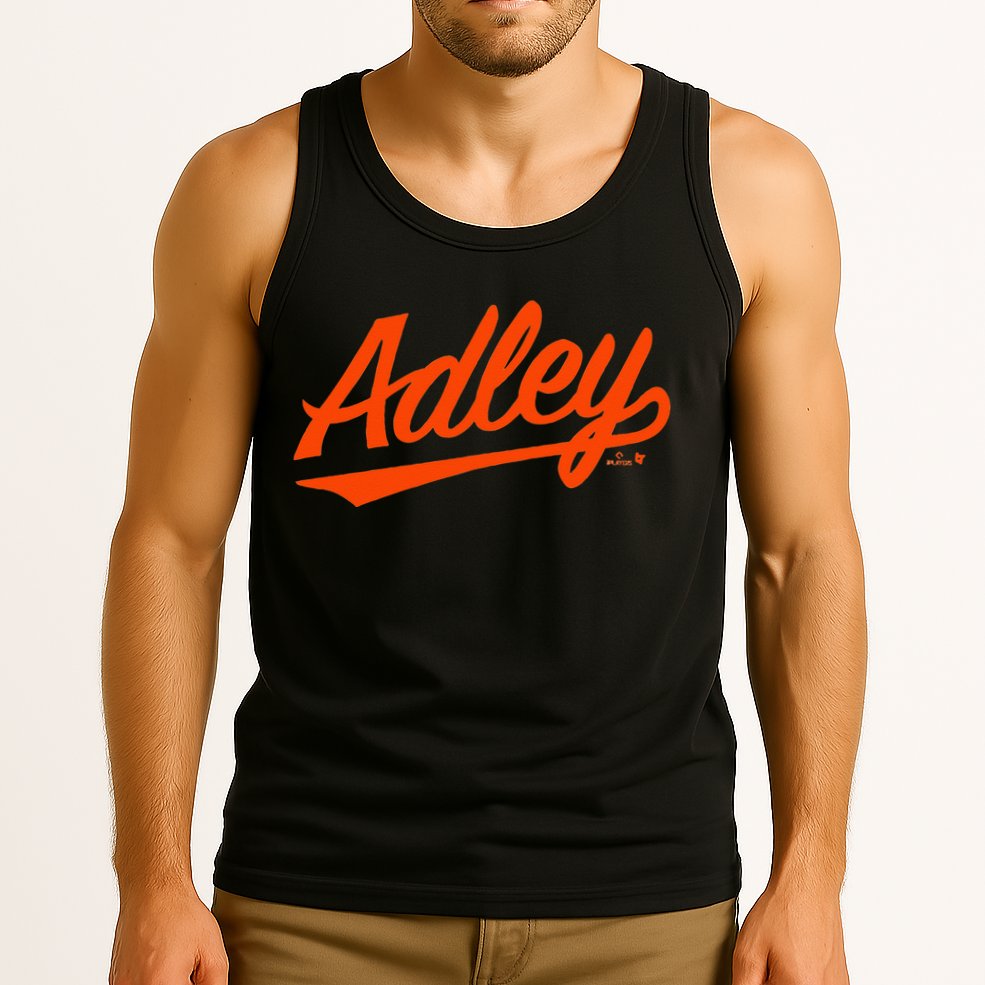 Adley Rutschman Baltimore Text Baltimore Baseball Tank Top