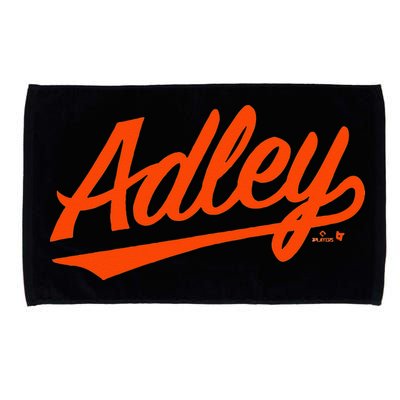 Adley Rutschman Baltimore Text Baltimore Baseball Microfiber Hand Towel