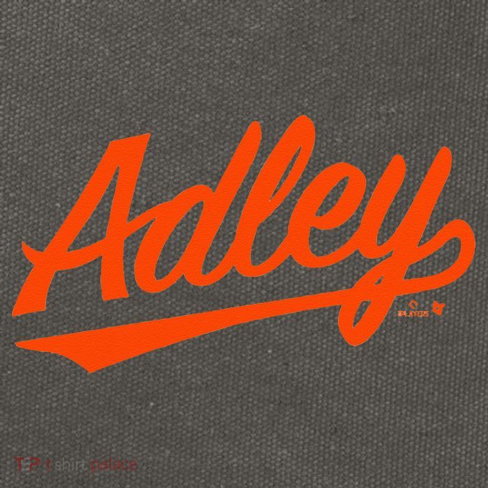 Adley Rutschman Baltimore Text Baltimore Baseball Cotton Canvas Backpack