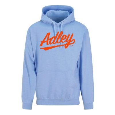 Adley Rutschman Baltimore Text Baltimore Baseball Unisex Surf Hoodie