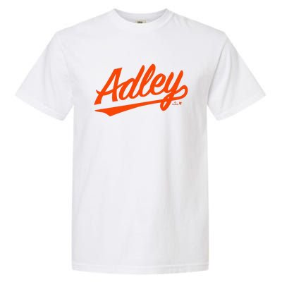 Adley Rutschman Baltimore Text Baltimore Baseball Garment-Dyed Heavyweight T-Shirt