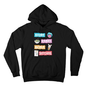 Anime Ra Boba Sketching  Kawaii Anime Lover Merch Gift  Hoodie