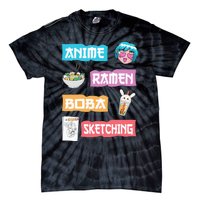 Anime Ra Boba Sketching  Kawaii Anime Lover Merch Gift  Tie-Dye T-Shirt