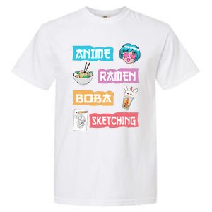 Anime Ra Boba Sketching  Kawaii Anime Lover Merch Gift  Garment-Dyed Heavyweight T-Shirt